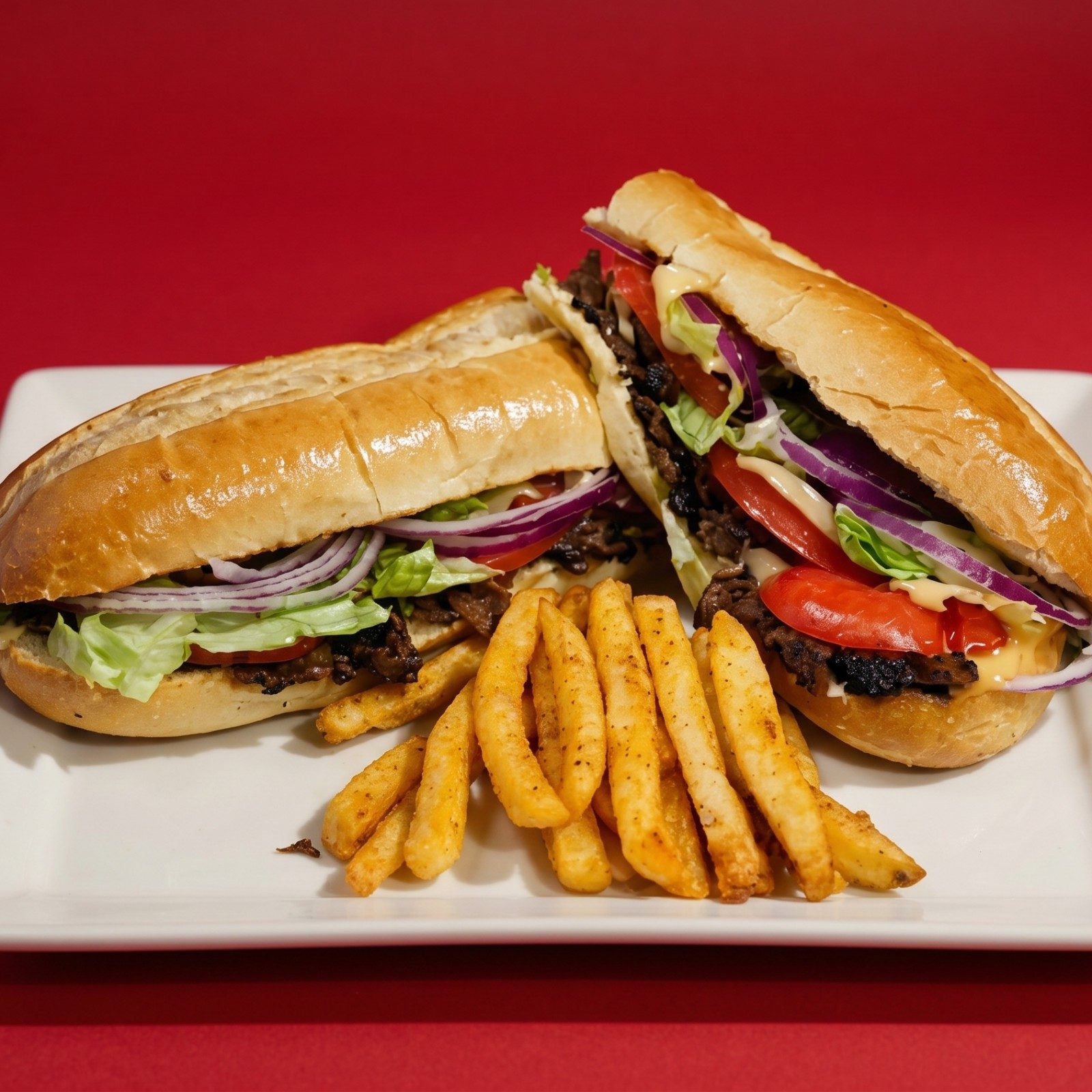 Steak Hoagie.