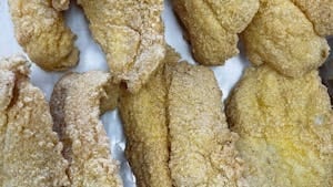 Tray of Fish.