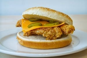 Crispy Chicken Sandwich.