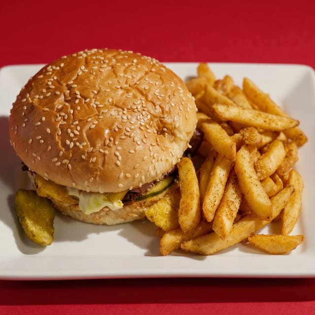 Whiting Fillet Sandwich.