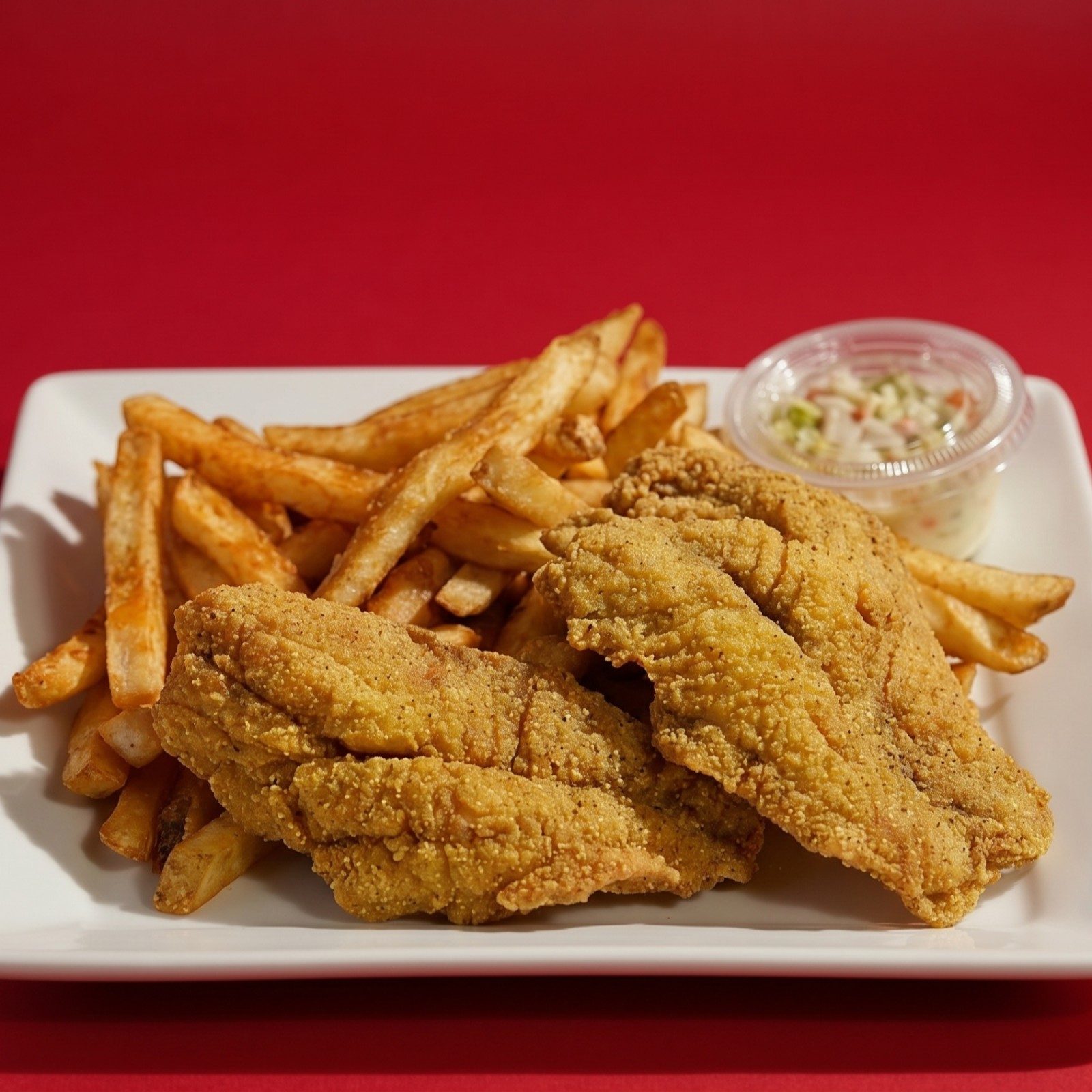 Tilapia Fillet Sandwich.