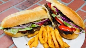 Steak Hoagie.
