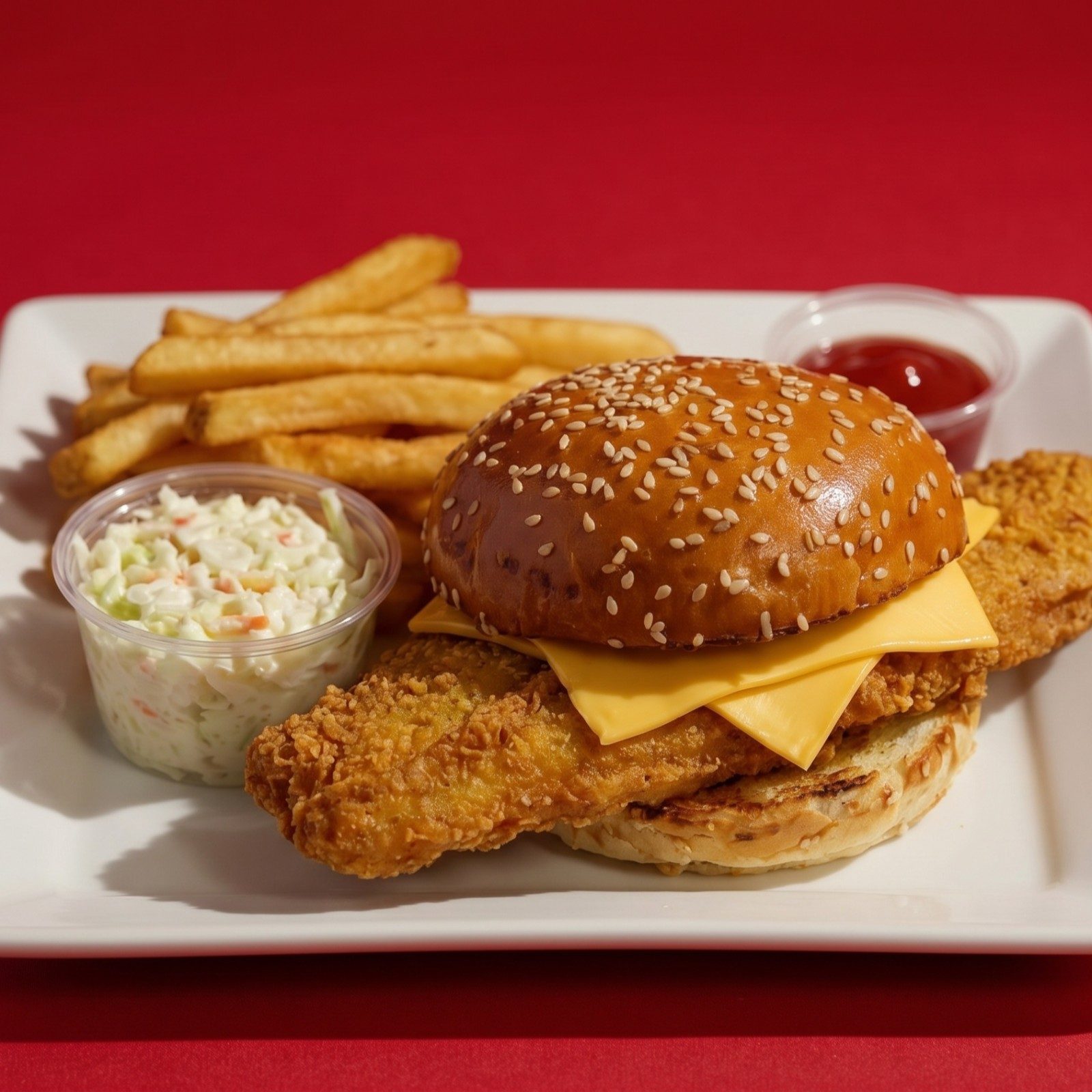 Catfish Fillet Sandwich.