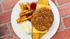 Catfish Fillet Sandwich.