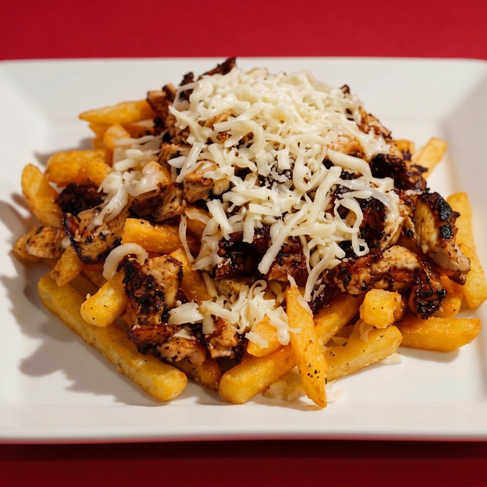 Grilled Chicken Cheese Fries.