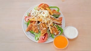 Crispy Chicken Salad.