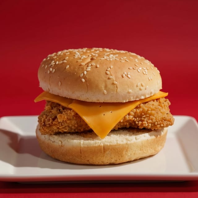 Cod Fillet Sandwich.