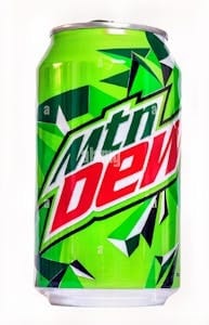 Mt Dew Can.