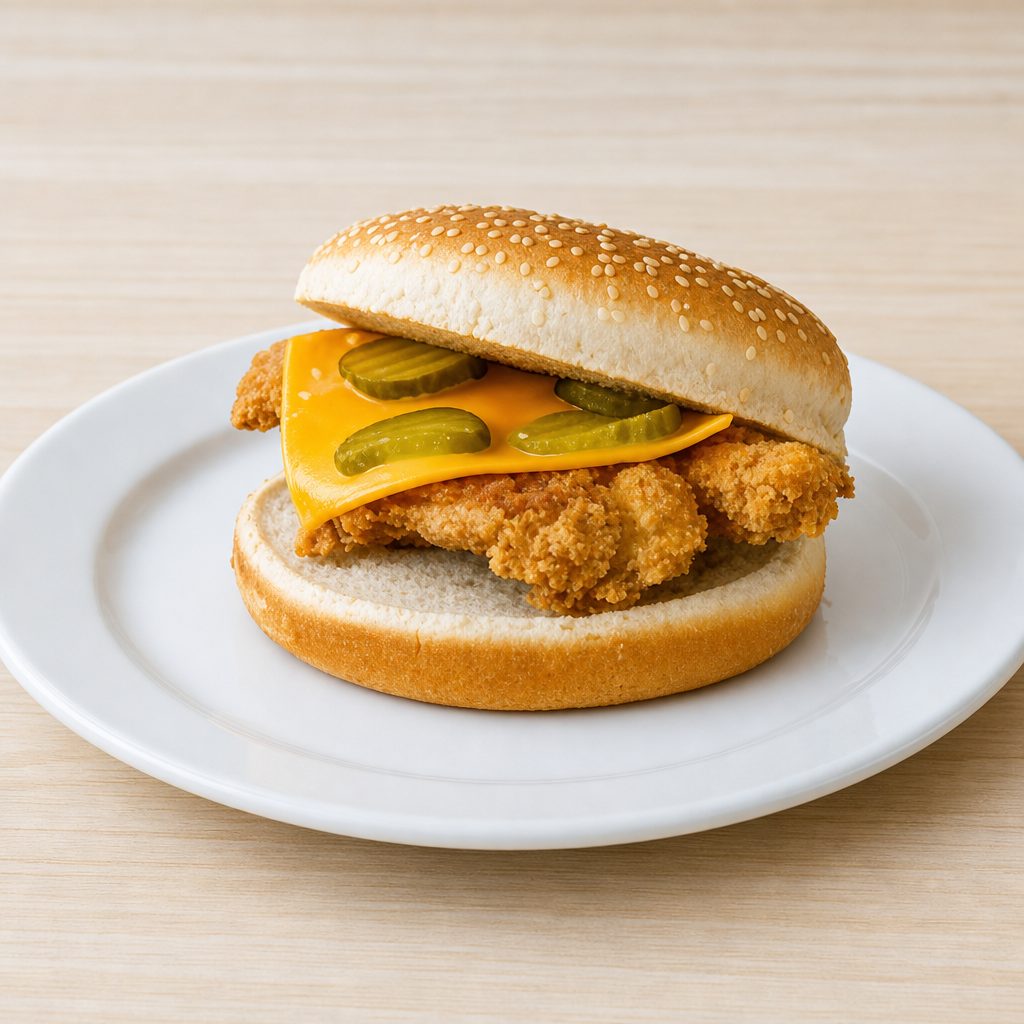 Crispy Chicken Sandwich.