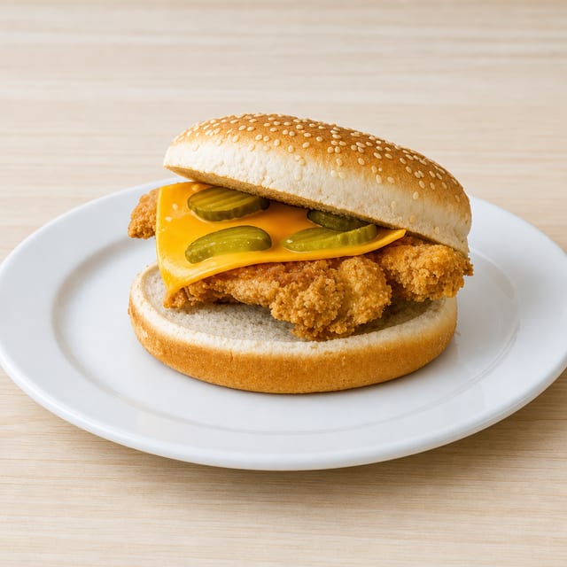 Crispy Chicken Sandwich.