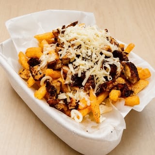 Grilled Chicken Cheese Fries