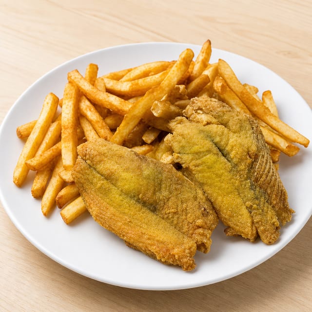 Tilapia Fillet Sandwich.