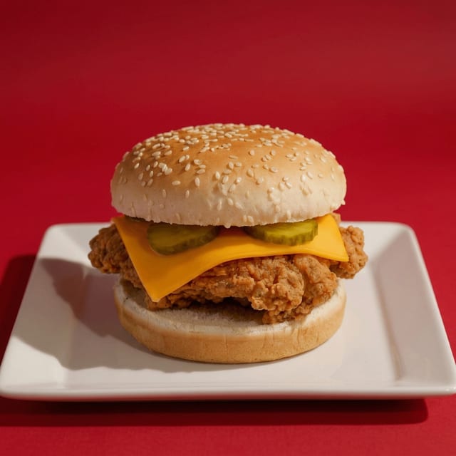 Crispy Chicken Sandwich.