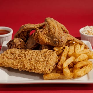 Cod (1 Pc) & Wings (4)