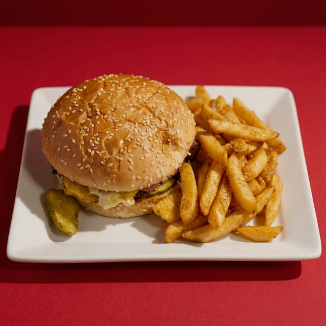 Whiting Fillet Sandwich.