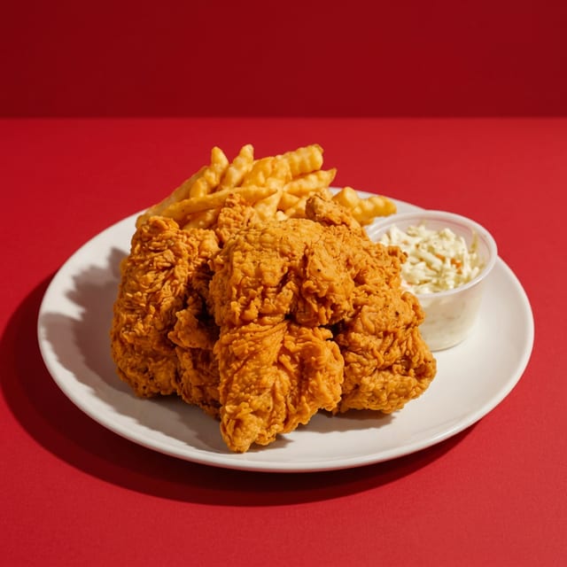 Tray of Chicken Tenders.