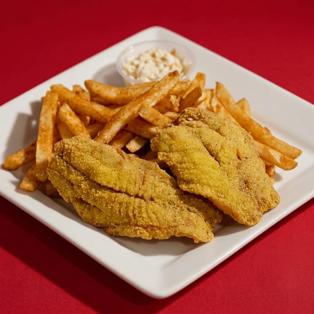 Tilapia Fillet Platter.
