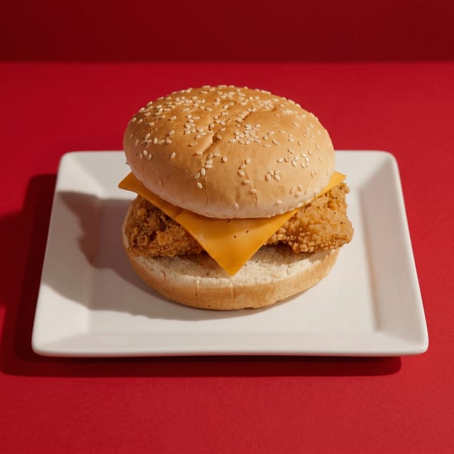Cod Fillet Sandwich.